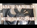 How to repair car radiator fan motor, how to replace carbon brush in the motor. 라디에이터 팬 모터 수리 브러쉬 교환