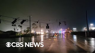 Hurricane Nicole weakens to tropical storm over Florida