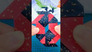 😱 How To Make a Paper Ninja Star (Shuriken) - Origami | Outpost Mad Diy #shorts #youtubeshorts