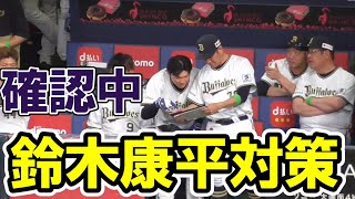 【トレード対決】鈴木康平対策を確認するオリックスの打者達【廣岡大志】