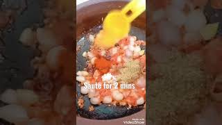 Easy👌 Sidedish for Dosai Chapati \u0026 Rice 🧅🍅🥘 #shorts