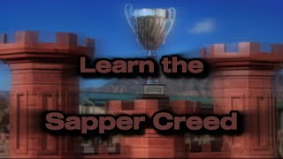 The Sapper Creed: Looped Five Times To Easily Memorize