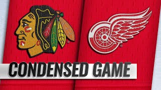 02/20/19 Condensed Game: Blackhawks @ Red Wings