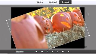 How to Rotate a Video Clip | Adobe Premiere Elements Training #3 | VIDEOLANE.COM