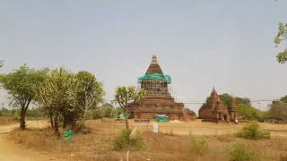 Autorit door Bagan: Myanmar