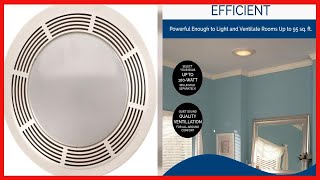 Great product -  Broan-Nutone 8664RP Exhaust Fan and 100-Watt Incandescent Light with Glass Lens