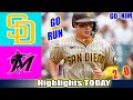 San Diego Padres Vs. Miami Marlins GAME Highlights Aug ,11 .24 | MLB Season 2024