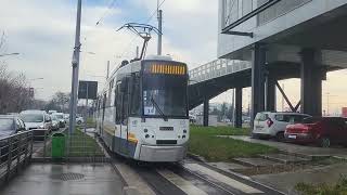 Tramvaiul V3A-2010-CA #320 repartizat pe linia 14