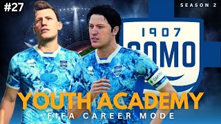 SENGIT !!! KARTU MERAH EL CAPITANO | FIFA 23 YOUTH ACADEMY CAREER MODE | COMO 1907 # EP27