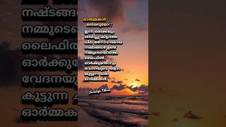 കൂടെ ഉണ്ടായിരുന്നിട്ട് കാര്യമില്ല, കൂടെ ഉള്ളവരുടെ മനസ്സ് അറിയാൻ ശ്രമിക്കണം | Nostalgic Vibezz