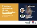 Planetary Accounting webinar