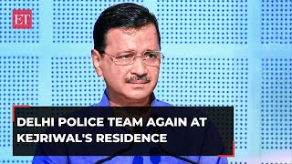 Delhi Police Crime Branch visits CM Kejriwal again in BJP's 'MLA purchase' controversy