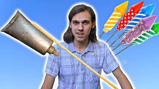 A real Rocket DIY (sugar + saltpeter)! / DIY Fireworks!