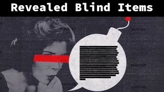 Revealed Blind Items : January 2