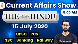 8:00 AM - Daily Current Affairs 2020 by Bhunesh Sir | 15 July 2020 | wifistudy