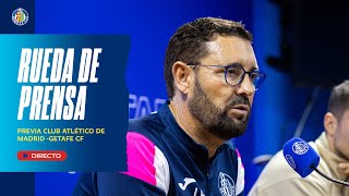 EN DIRECTO | Rueda de prensa de José Bordalás