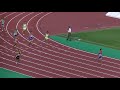 20190727福岡県中学陸上 低学年男子4x100mリレー予選第4組