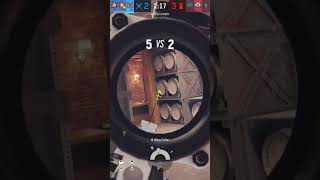 Who Says Support Can't Frag #terribleaim #siege #r6 #rainbow6 #r6siege