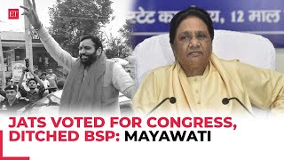 BSP chief Mayawati blames non-transference of Jat votes in Haryana for poor show