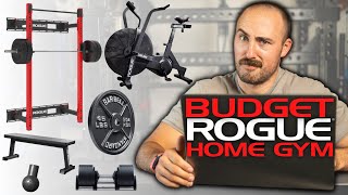 Building a Budget Rogue Fitness Home Gym in 2023!