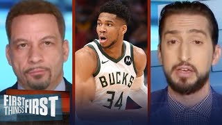 Bucks old-fashioned 'molly whopped' Heat, they're a different team — Nick | NBA | FIRST THINGS FIRST