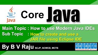 How to create and add a JAR file using Eclipse IDE | Java Tutorial | Java Programming