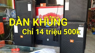 Dàn âm thanh  Hội trường, karaoke uy lực khủng khiếp chỉ 14tr 500k Lh Khắc Thanh Store 0964.867.866