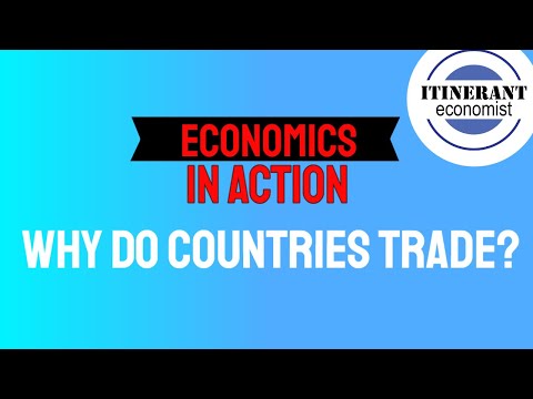Why do countries specialize and trade?