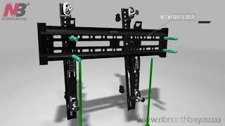 【安裝影片】NB C2-T 可調式壁掛架