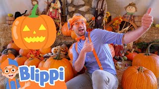 Pumpkin Farm | Blippi! | Kids Songs | Moonbug Kids