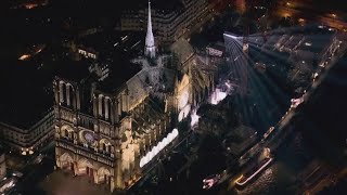 Newly restored Notre Dame Cathedral in Paris prepares to celebrate Christmas