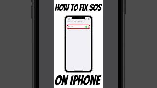 How to Fix SOS Only on iPhone! UPDATE! #shorts