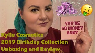Kylie Cosmetics 2019 Birthday Collection Unboxing and Review