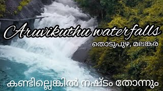 അരുവിക്കുത്ത് | aruvikuthu waterfalls | എത്രകണ്ടാലും മടുക്കത്തില്ല | തൊടുപുഴ | ഇടുക്കി | frame lab