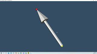VTK Example - OrientedArrow - CSharp