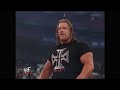 triple h returns from injury raw jan. 7 2002