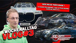 OptiCars WOCHENUPDATE | S63 Mopf Umbau in Satin Matt schwarz , der „neue 7ner“ , Audi A6=S6 Umbau ..