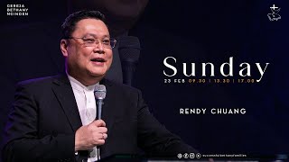 Ibadah Raya | Pdt. Rendy Chuang | Gereja Bethany Nginden