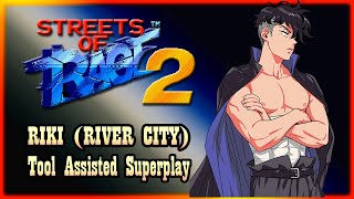 【TAS】STREETS OF RAGE 2 - RIKI (RIVER CITY GIRLS MOD \\ MANIA DIFFICULT)