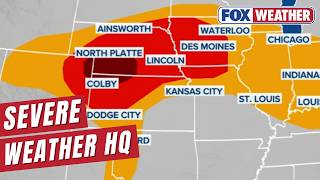 Severe Storms Target Millions Across Central Us