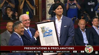 Los Angeles declares May 17 Shohei Ohtani Day in honor of Dodgers star