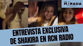 En exclusiva: Shakira habla sobre la salud de su papá en su llegada a Barranquilla