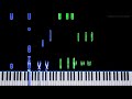 rainbow road from mario kart 7 piano tutorial