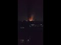 川西市で火事🔥