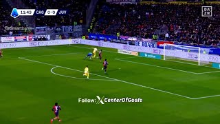 🔥 Dušan Vlahović goal vs Cagliari | Cagliari defence error lead Vlahović goal | Juventus vs Cagliari