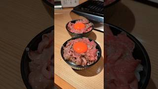 カウンター焼肉 うしすき 大阪・北新地でたっぷりお肉を使った焼肉丼