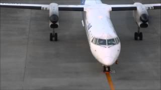 ANA DHC-8-Q400 （Dash 8）のエンジンスタート～タクシーアウトまで