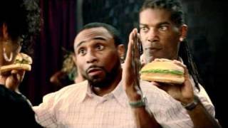 Burger King commercial 2 for 1 chicken sandwhich- Helping Hands