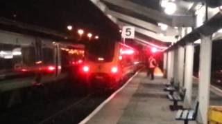 Inaugural Virgin Trains London service leaves Shrewsbury