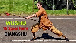 Wushu Spear 16 Form - 武术矛 16式 by Wesley Broekhuis